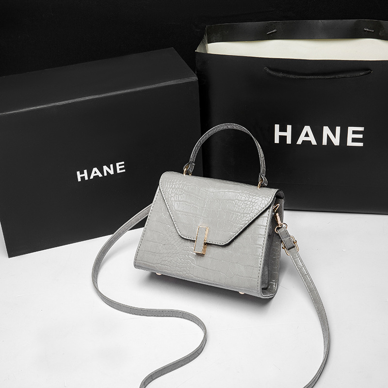 Retro Crocodile Crossbody Bag Tote