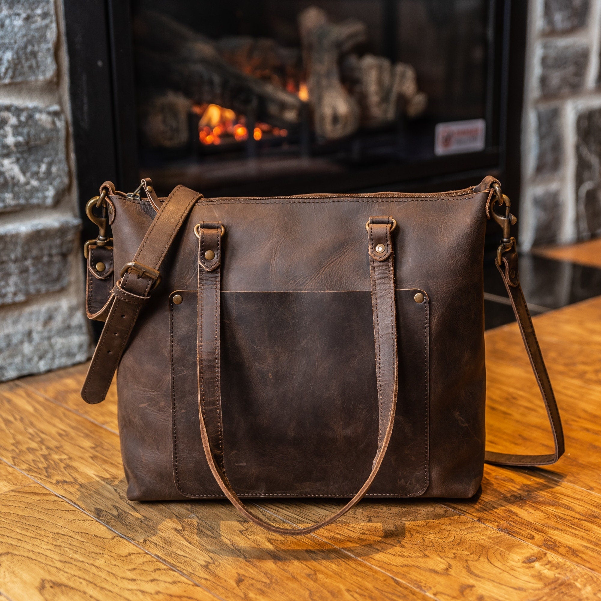 Limited Edition Leather Tote Bag