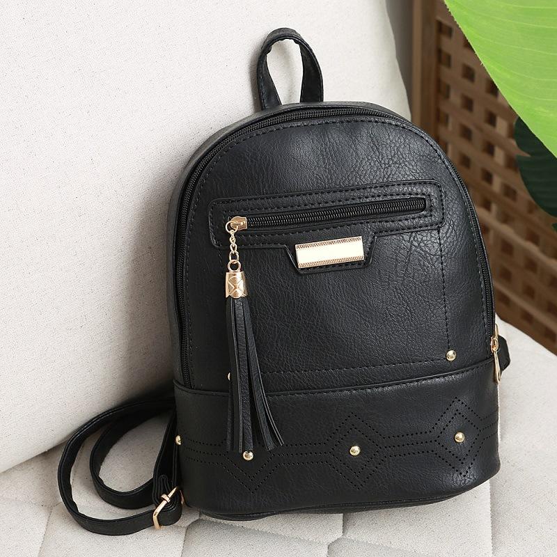New Vintage tassel hollowed out Backpack