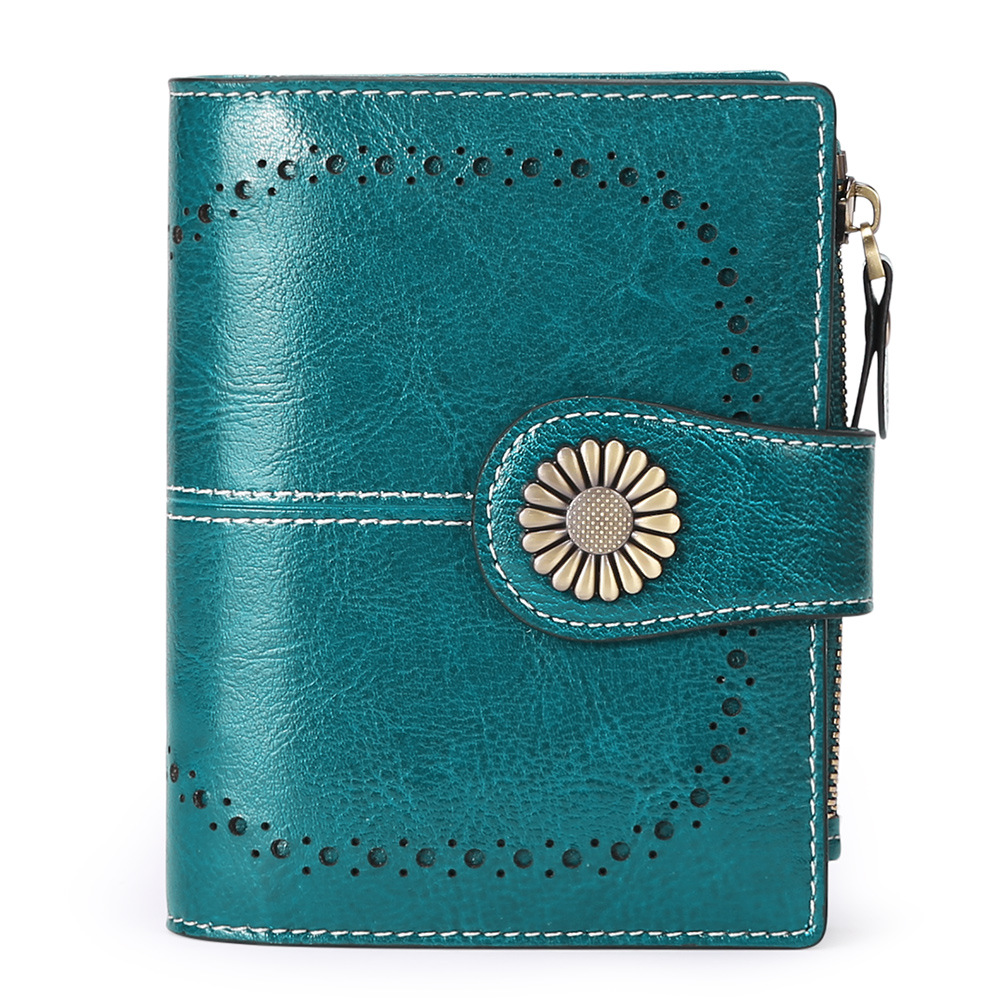 Cropped Zip Wallet