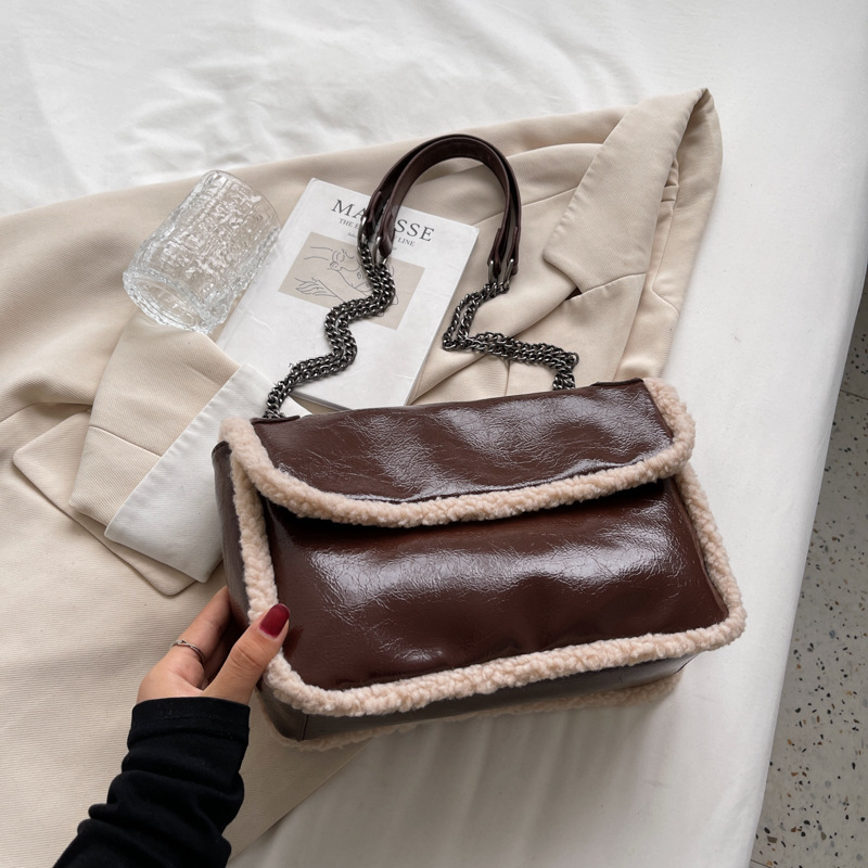 Fashion Trend Simple Single Shoulder Chain Bag