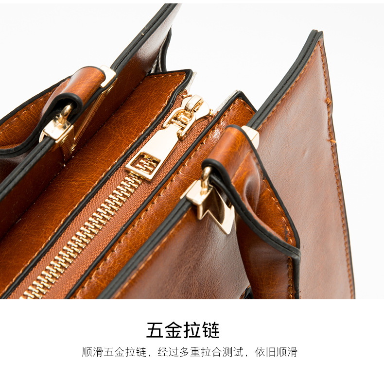 Oilskin High-grade Shoulder Crossbody Bag