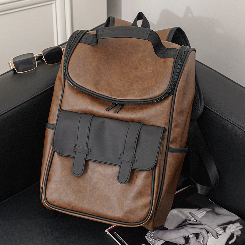 Men's Fashion Korean Casual Quality Computer Backpack