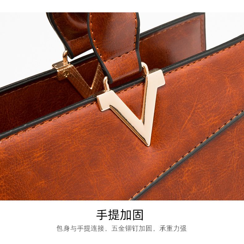 Oilskin High-grade Shoulder Crossbody Bag