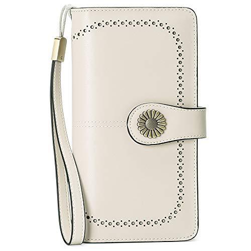 Long Zip Leather Ladies Wallet