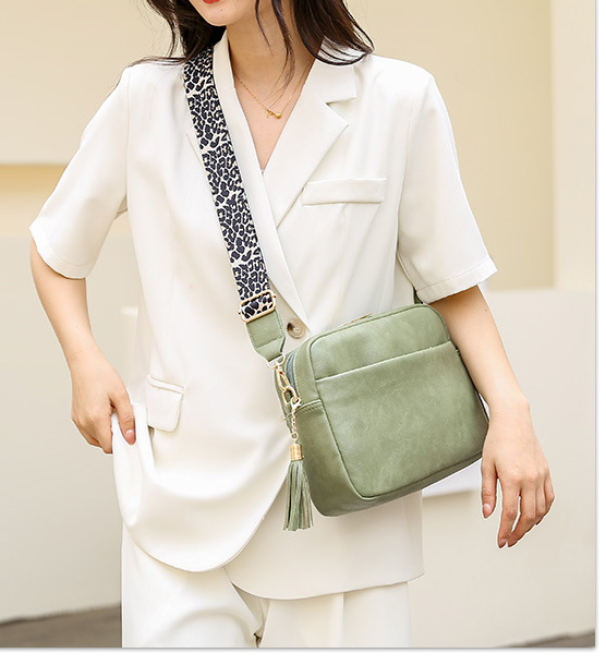 Crossbody Bags Leopard Shoulder Bucket Bags