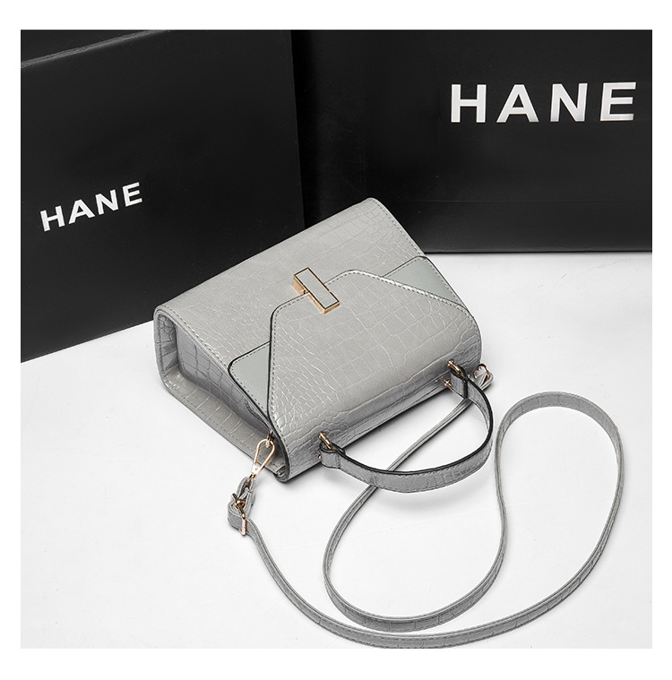 Retro Crocodile Crossbody Bag Tote