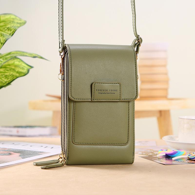 Touch screen phone bag female