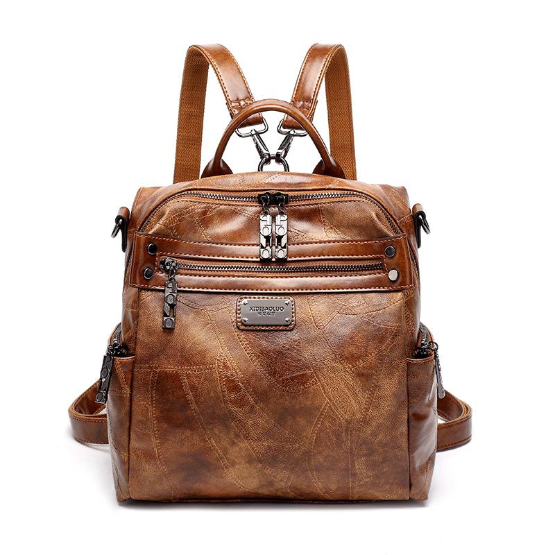 Can be single shoulder double shoulder practical women's bags