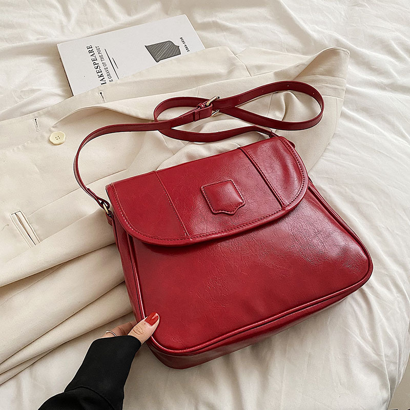 2023 New Niche Fashion Retro Large-capacity Briefcase