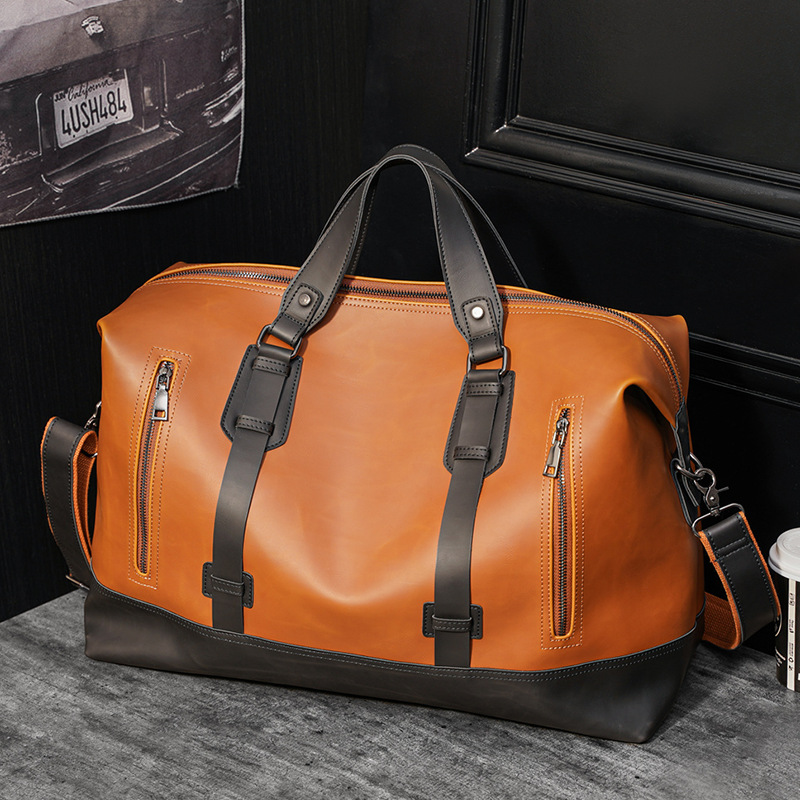 2023 New Fashion Casual Retro Men's Shoulder Slung Fitness Bag