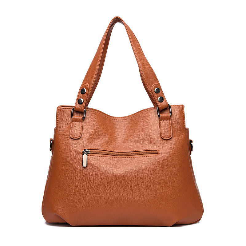 2023 Atmospheric Stitching Fluted Commuter Tassel Bag