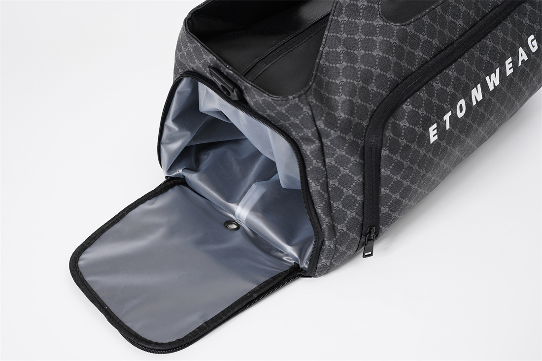 Large Capacity Fitness Bag Independent Shoe Position Short Travel Bag Luggage Bag Sports Satchel