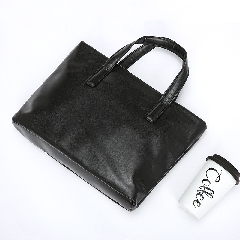 New Korean Version Of Lightweight Horizontal Business Document Handbag