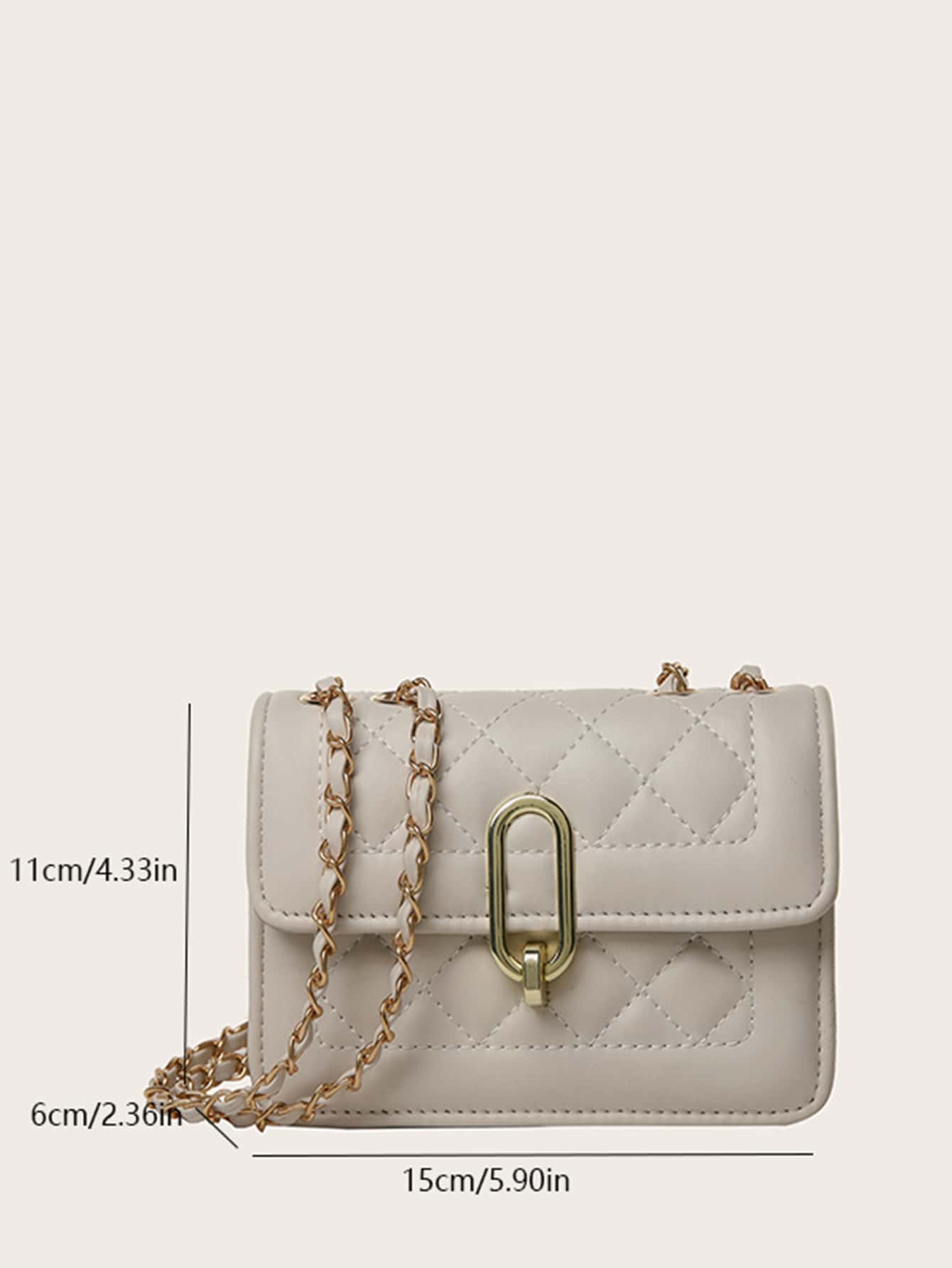 Mini Quilted Flap Chain Shoulder Bag