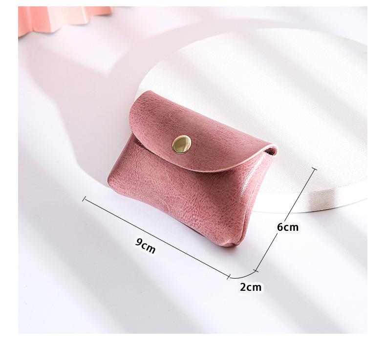 New Mini Cute Small Card Bag Portable Multi-function Coin Purse Earphone Sundry Bag Fashion Women's Wallet