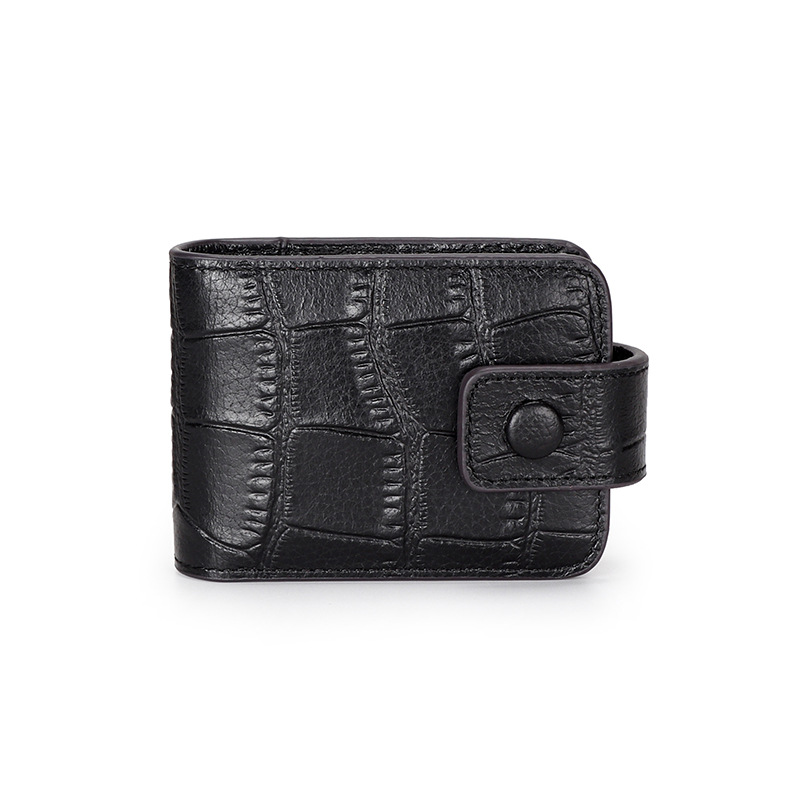 Real Leather Ladies Embossed Crocodile Pattern