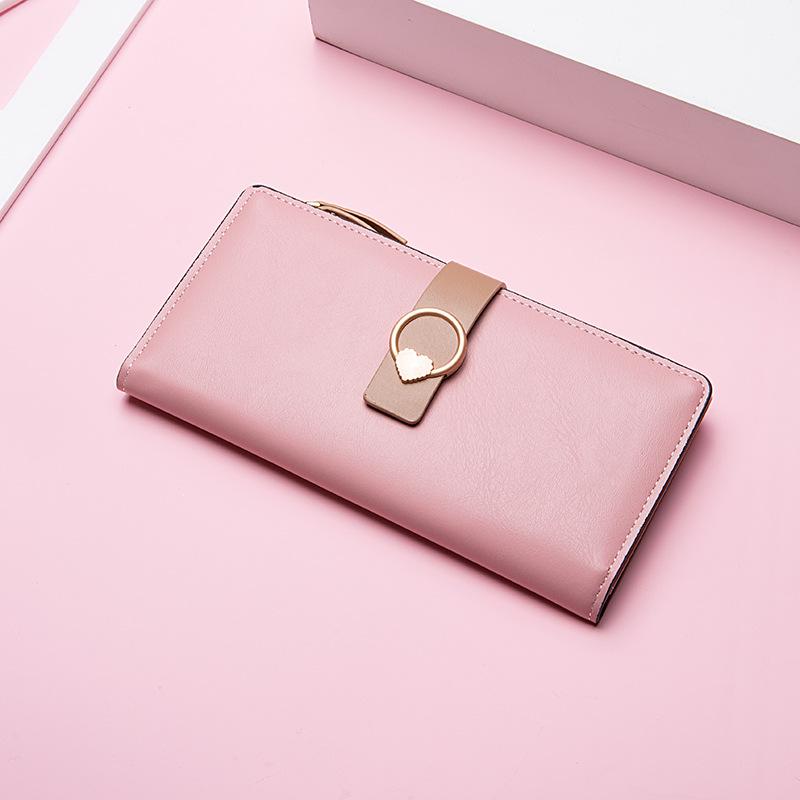 Wallet Long Girls New 2022 Zipper Embroidery Clutch Wallet Card Bag