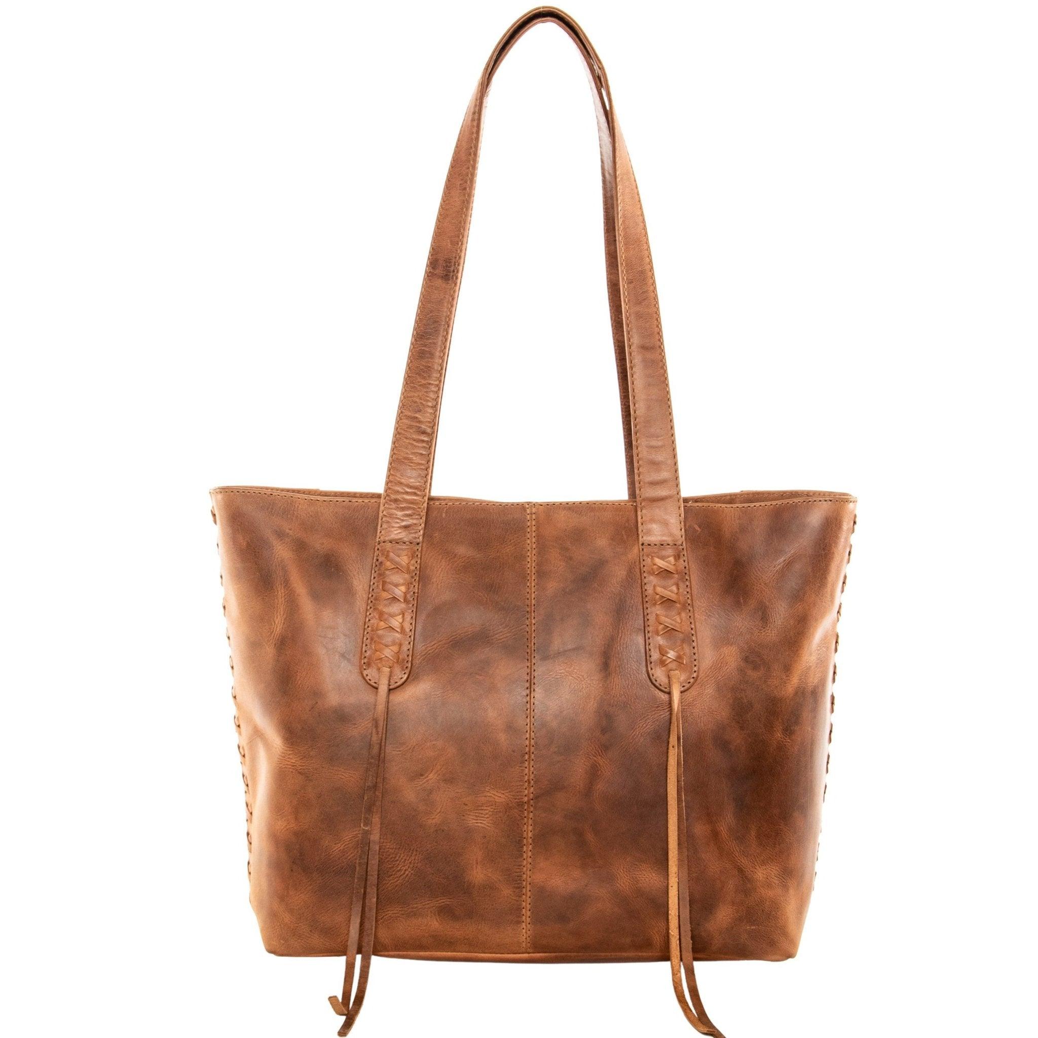 Peyton Concealed Carry Leather Tote Bag