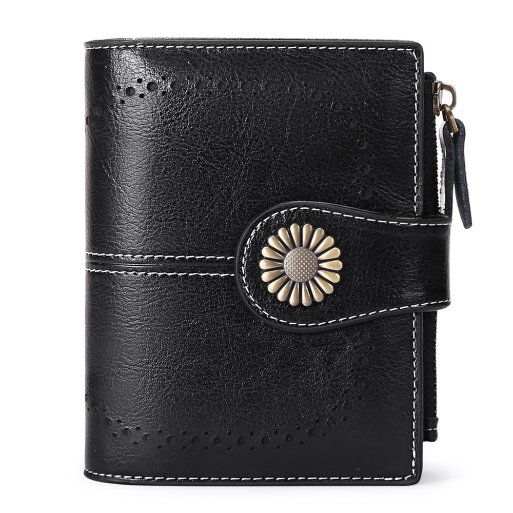 Cropped Zip Wallet
