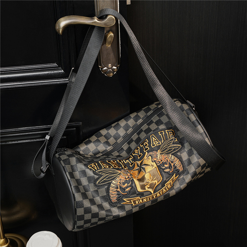 2023 New Korean Fashion Casual Plaid Crossbody Bag