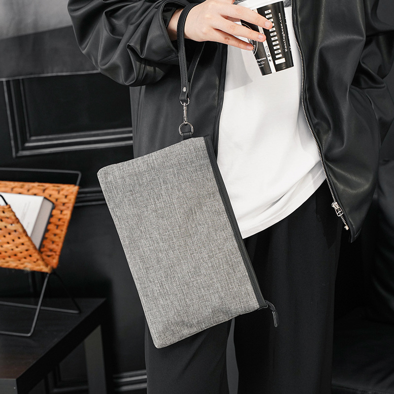 Men's Casual Canvas Outdoor Commuter Underarm Bag