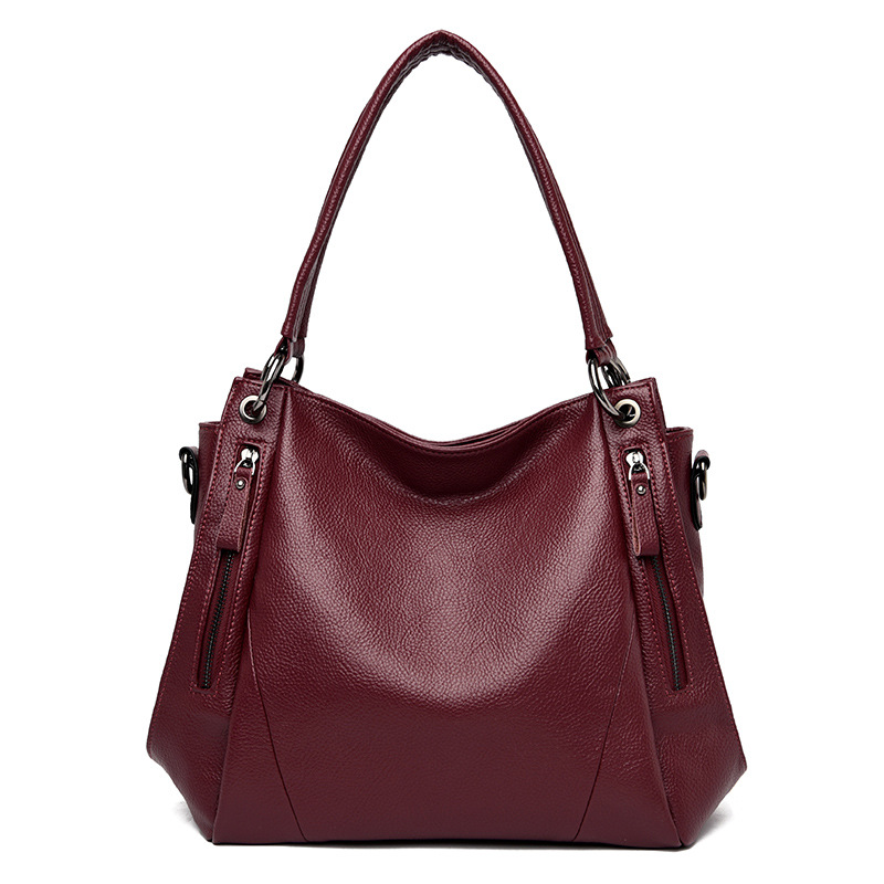 Fashion Pebbled Leather Shoulder Bag