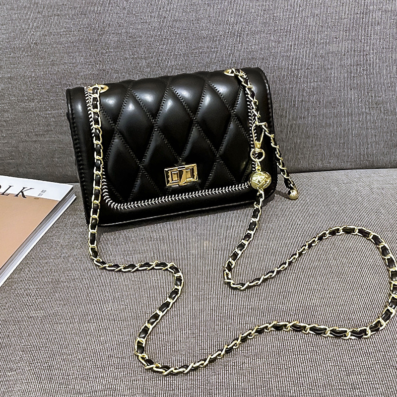 Single Shoulder Woven Chain Simple Single Shoulder Crossbody Bag