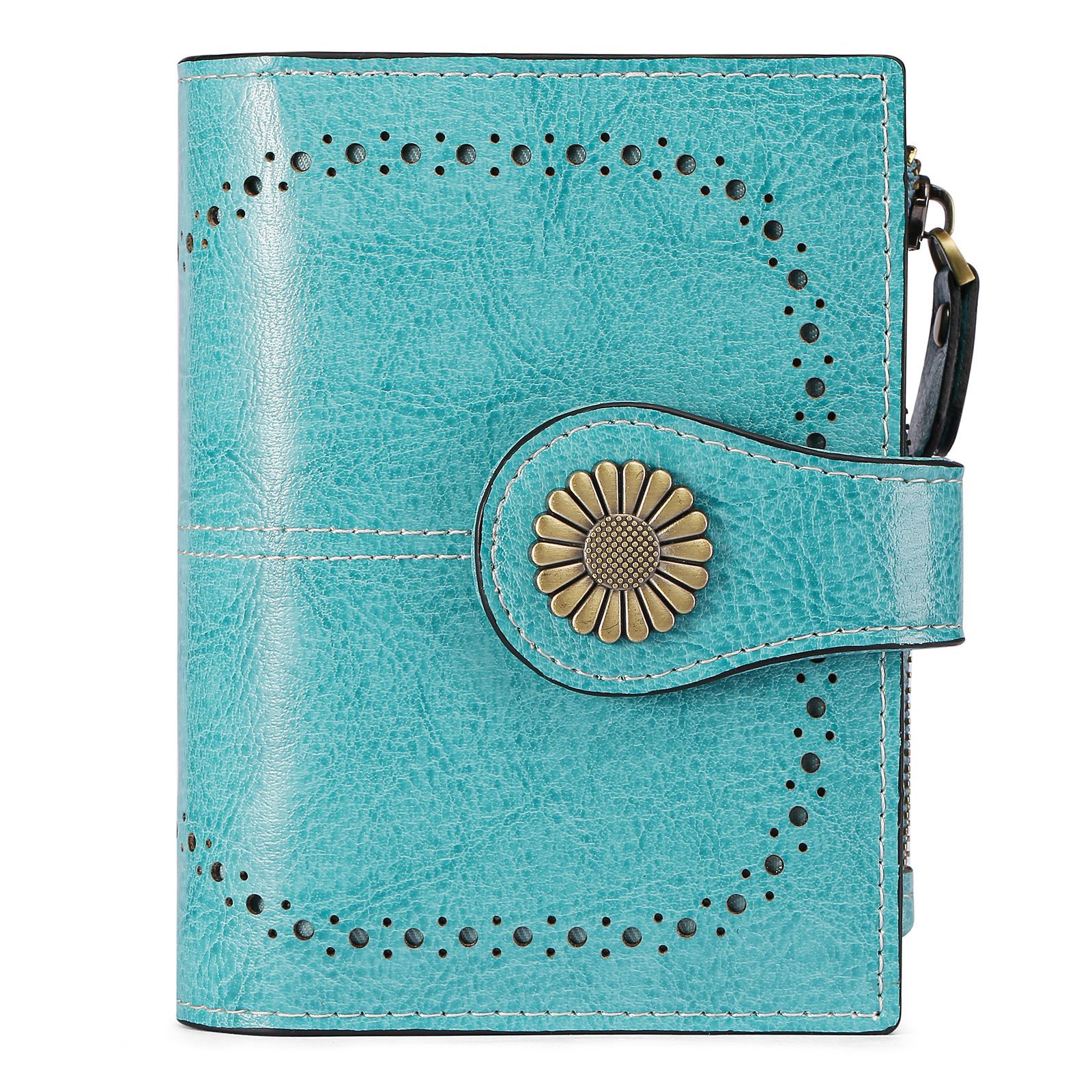 Cropped Zip Wallet