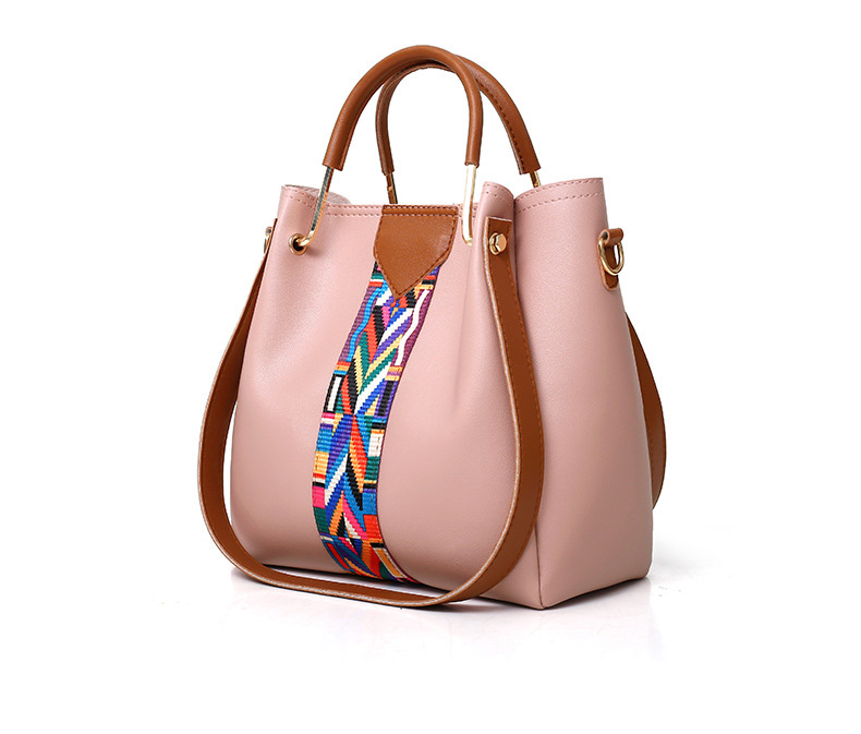 Four-pieces Shoulder Bag PU Leather Travel bag