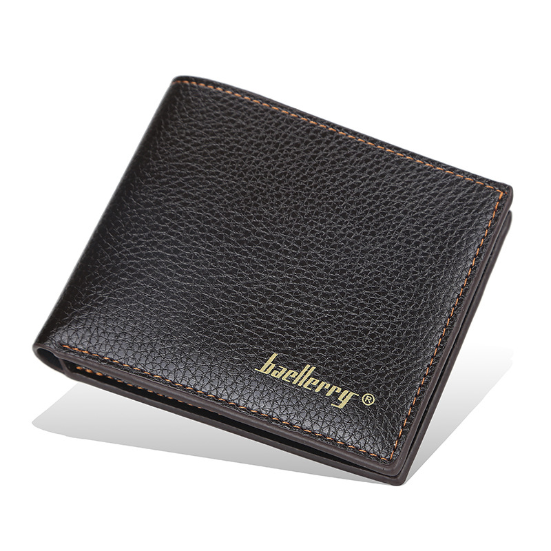 Men's Wallet Soft Leather Pebbled