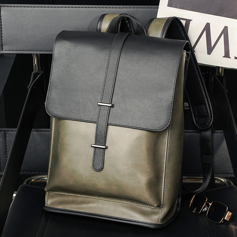 Retro Tide Brand Fashion Youth Casual Shoulder Computer Backpack