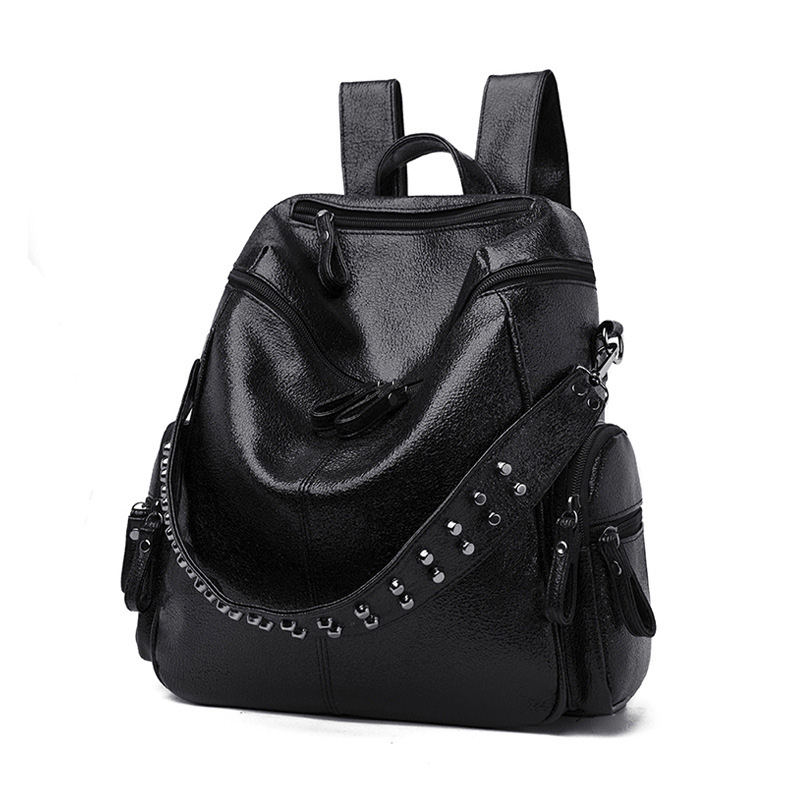 Women Backpack Shoulder Bag PU Leather Travel bag
