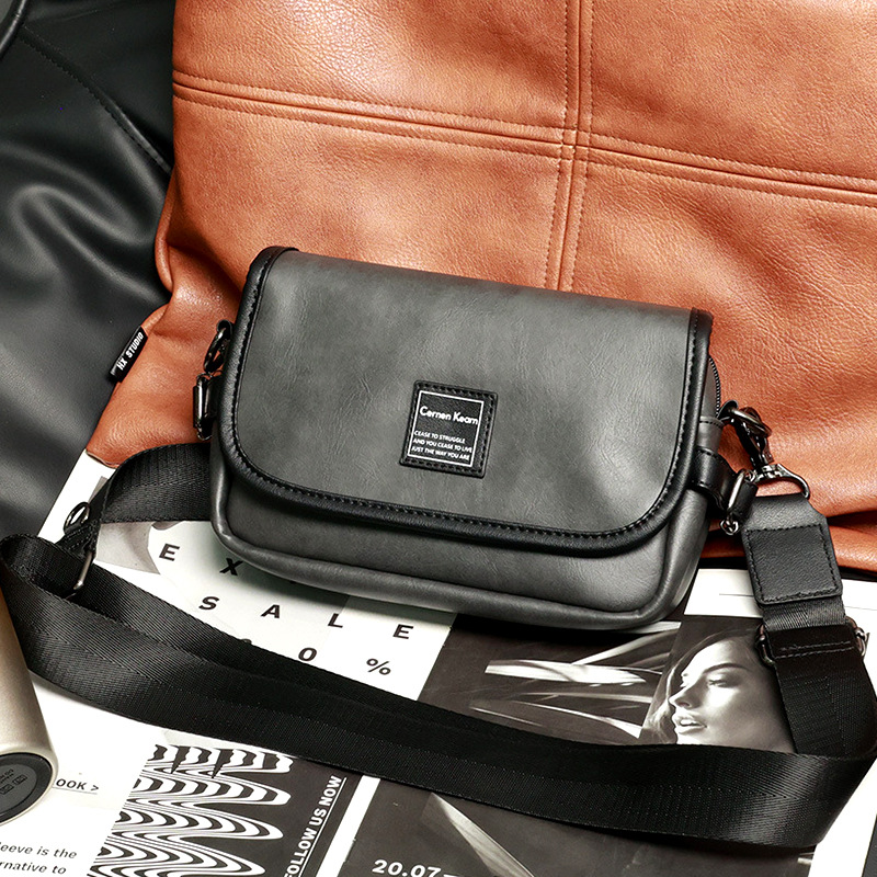 Fashion Men Street Fashion Youth Slung Back Small Square Bag