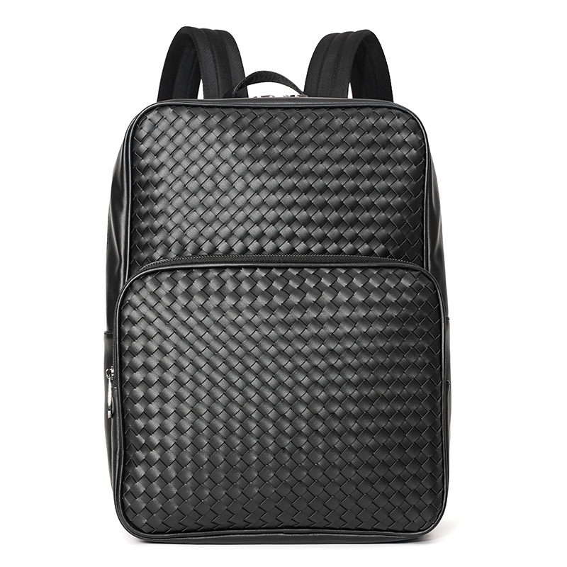 Large Capacity Men's New Fashion Woven Backpack