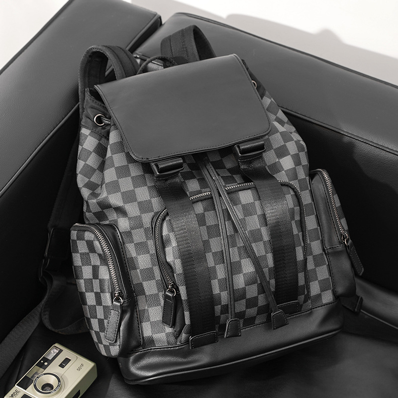 Large Capacity Street Leisure College Student Schoolbag Computer Bag