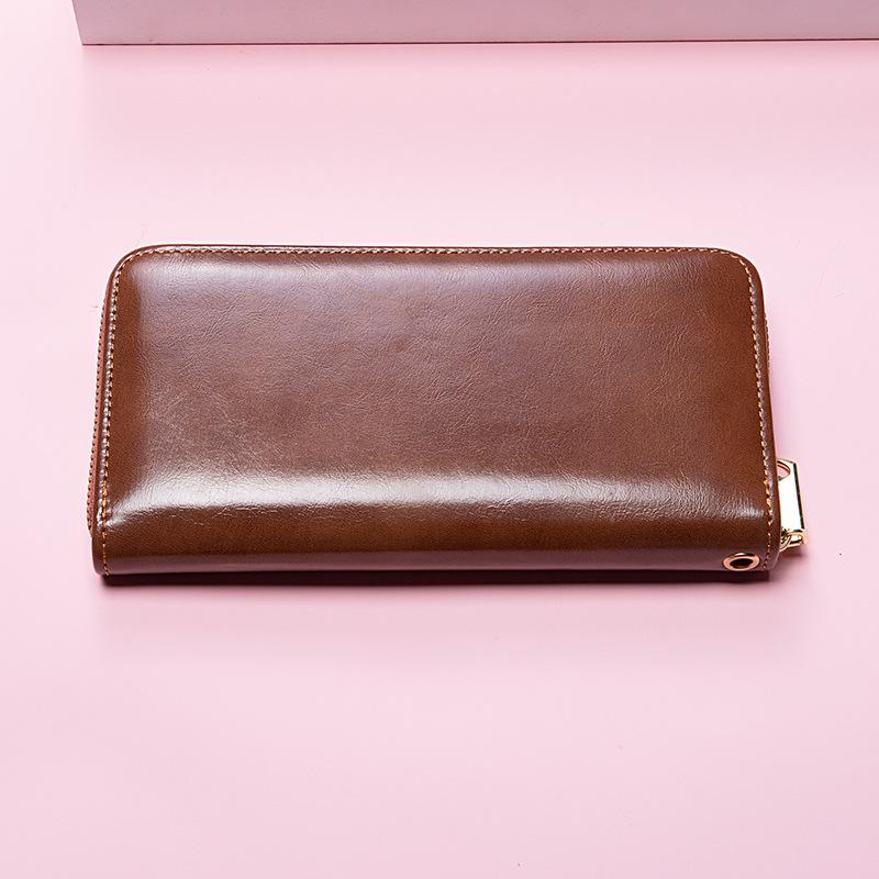 Wallet Long Girls Bag New 2022 Zipper Clutch Wallet Card Bag
