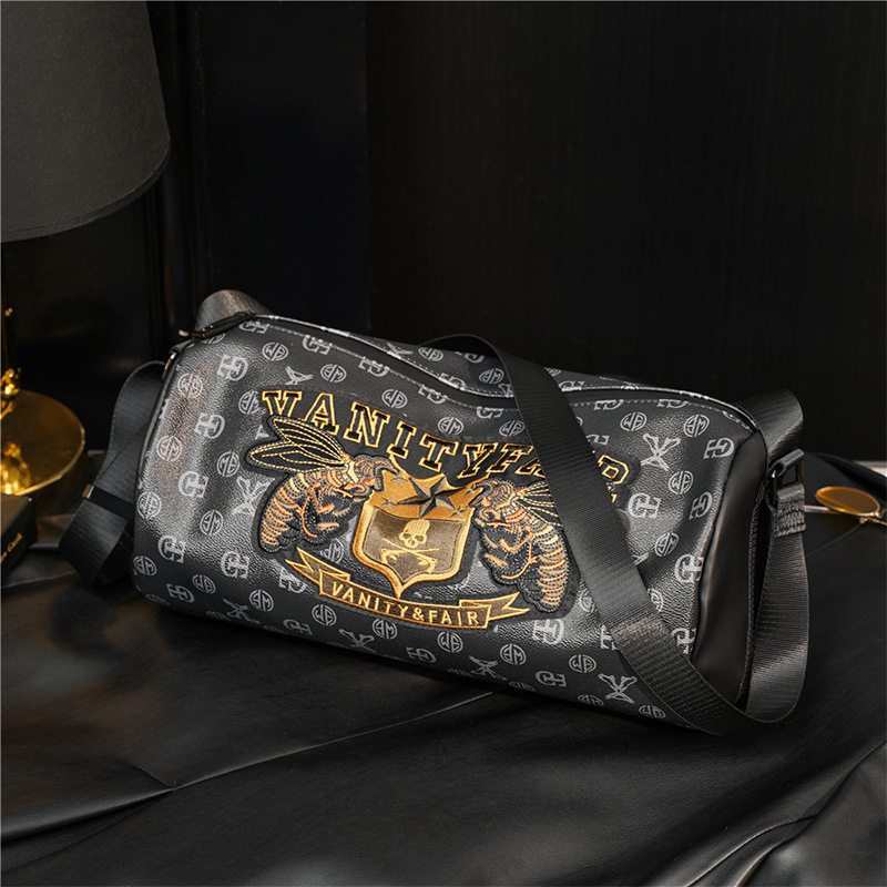 2023 New Letter Bee Pattern Cylinder Crossbody Bag