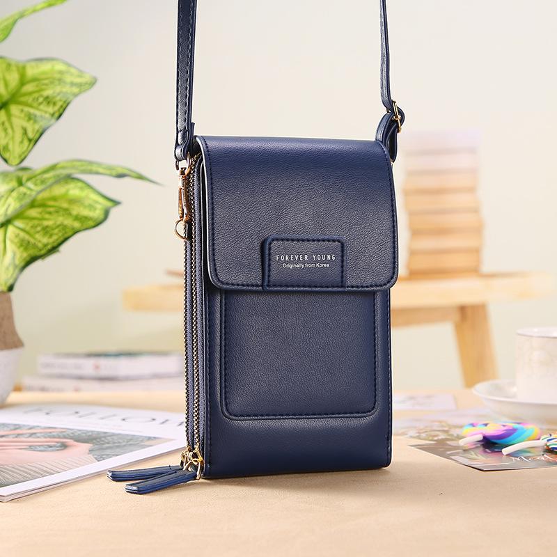 Touch screen phone bag female