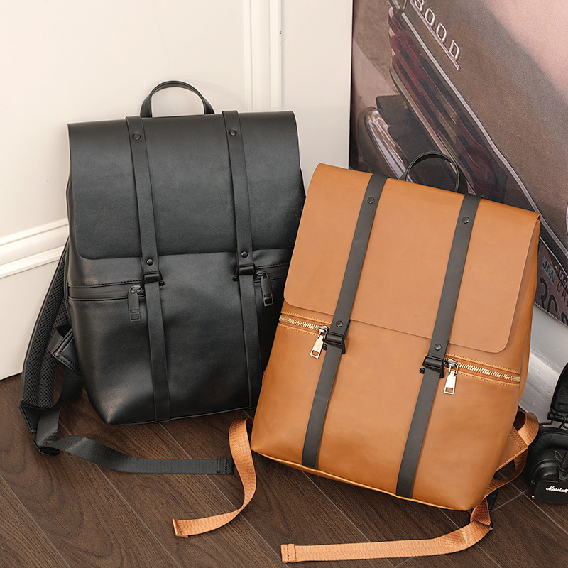 Tide Brand Large Capacity Retro Men's Backpack