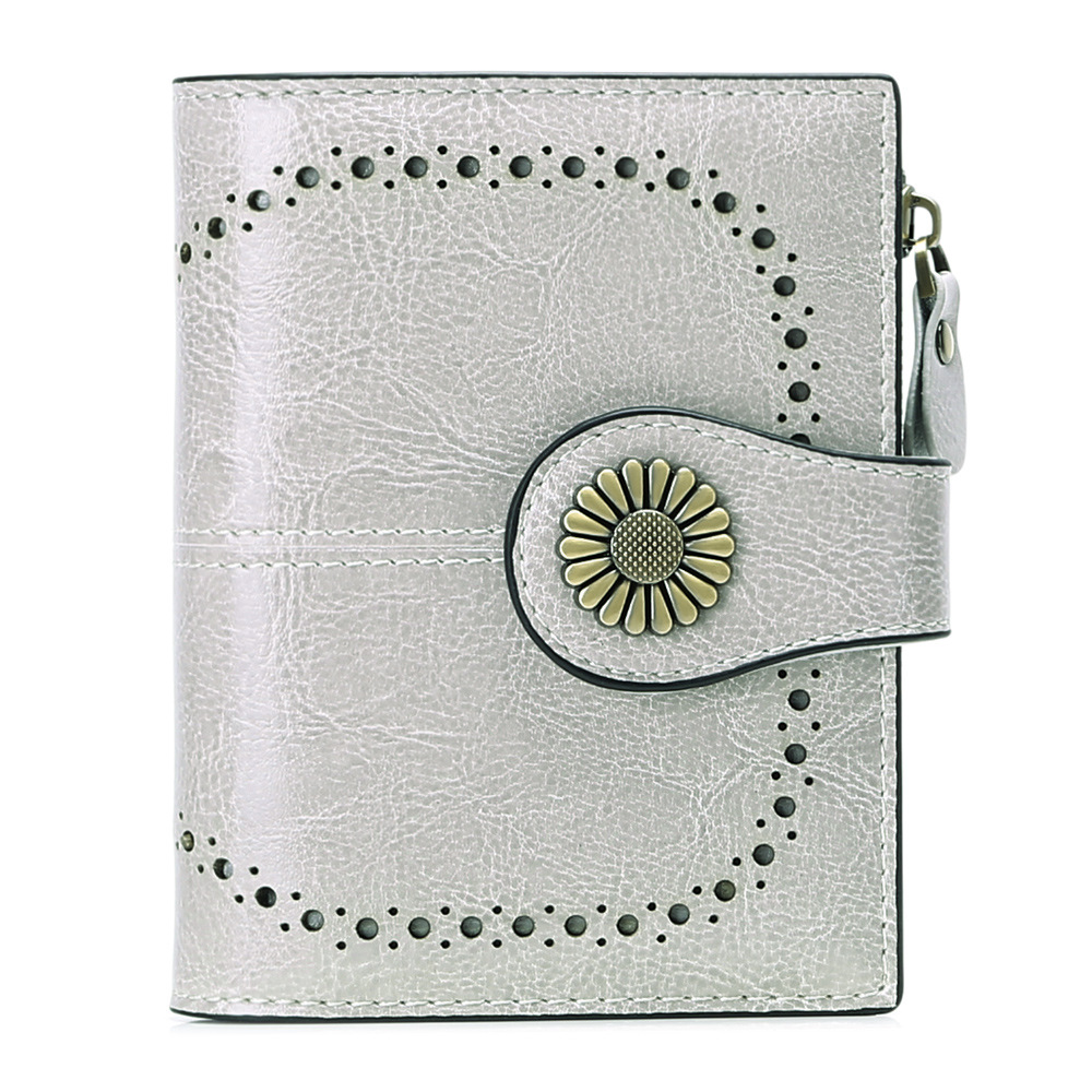 Cropped Zip Wallet