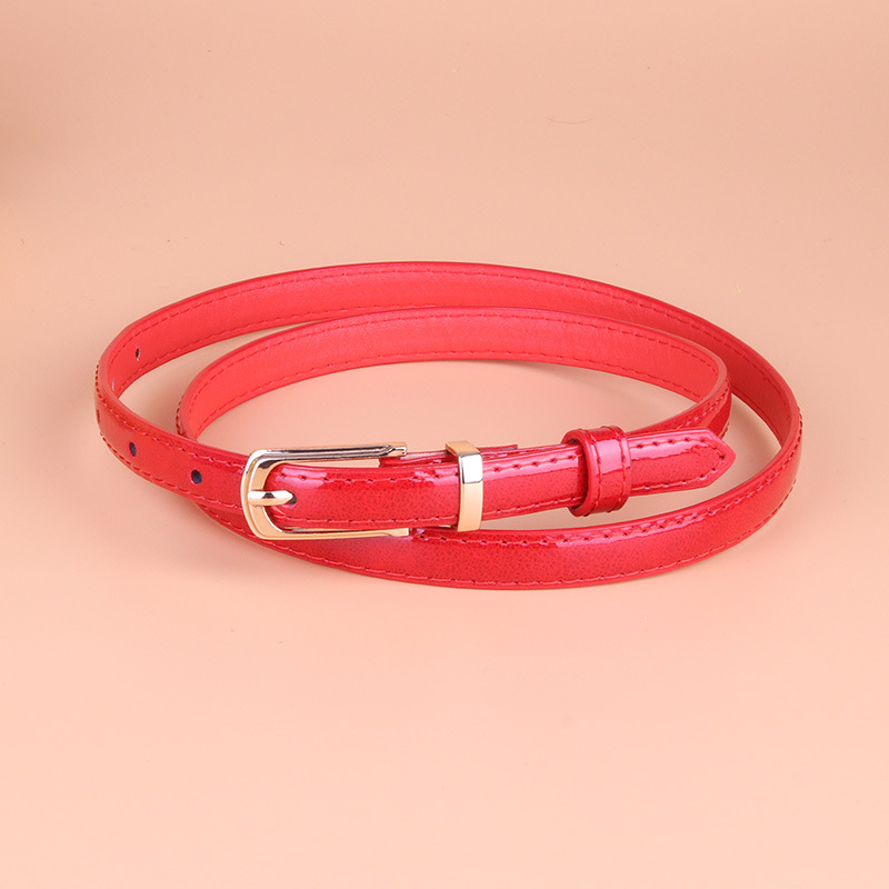 Candy-colored Women's Pin Buckle Belt