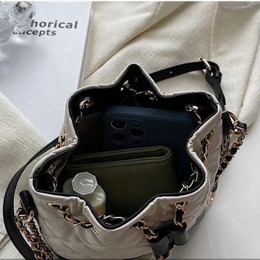 Ladies Leather Bag Crossbody Bag Bucket Bag