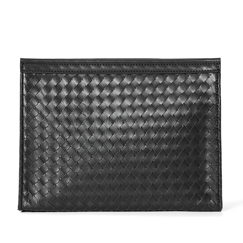 Men's High Quality Hand-woven Joker Horizontal Envelope Bag