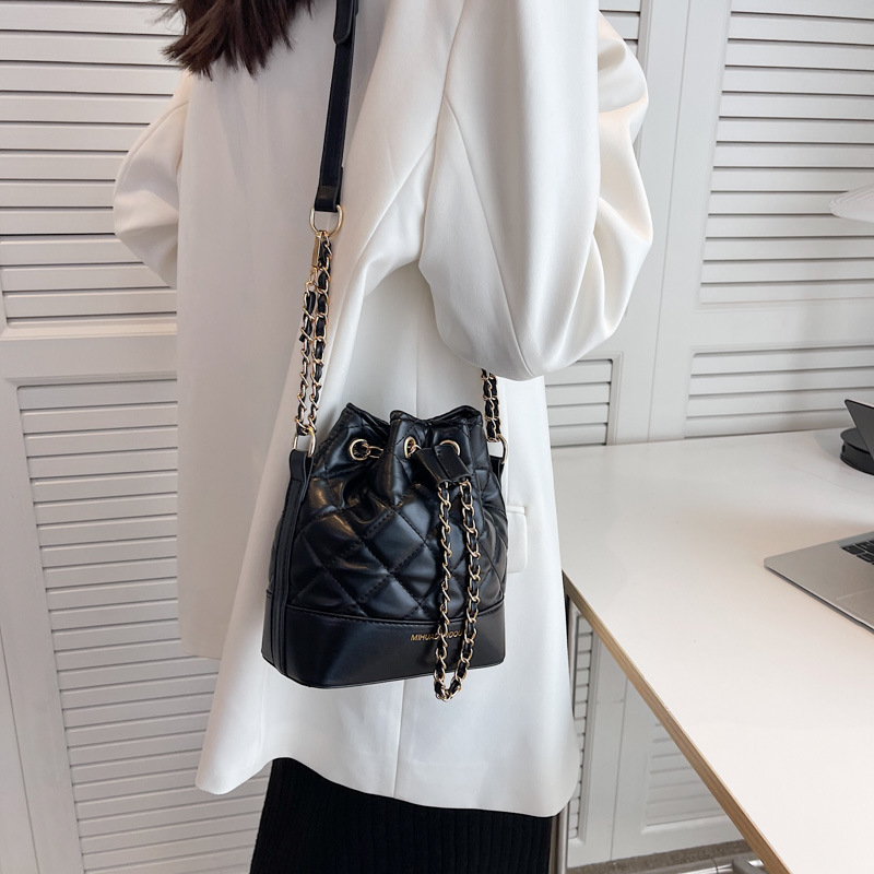 Ladies Leather Bag Crossbody Bag Bucket Bag