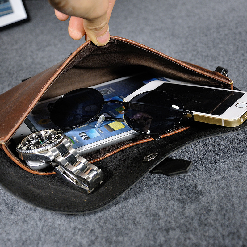 New Personalized Design Men's Hand Mobile Phone Bag