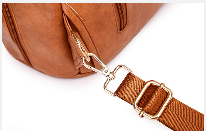 Big Capacity Backpack Purses Shoulder Bag PU Leather Travel bag