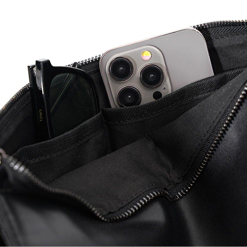 Large Capacity Tide Brand Men's Classic Joker Hand-woven Hand-held Envelope File Bag