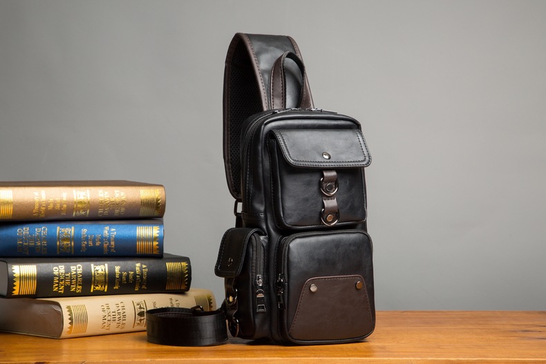 Multi-bag Chest Bag Casual Men's Waist Bag Outdoor Shoulder Bag