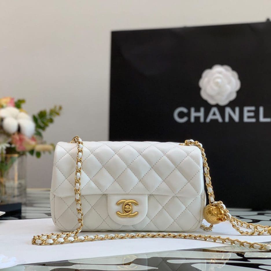 Chanel Pearl Crush Mini Rectangular Flap Bag AS1787 - SILKROAD